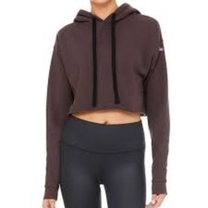 Alo Cropped Hoodie